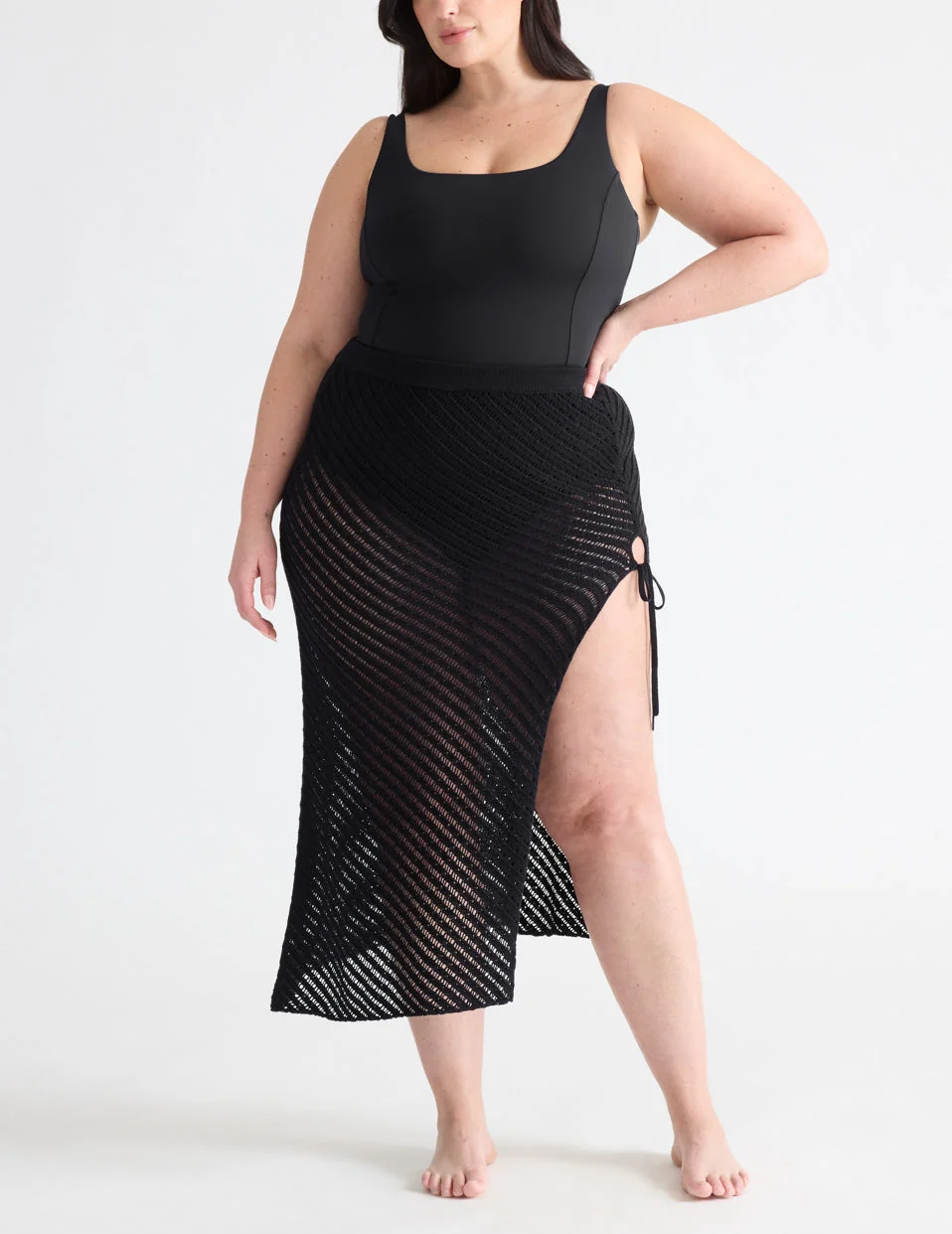Crochet-Knit Beach Skirt - Last Call