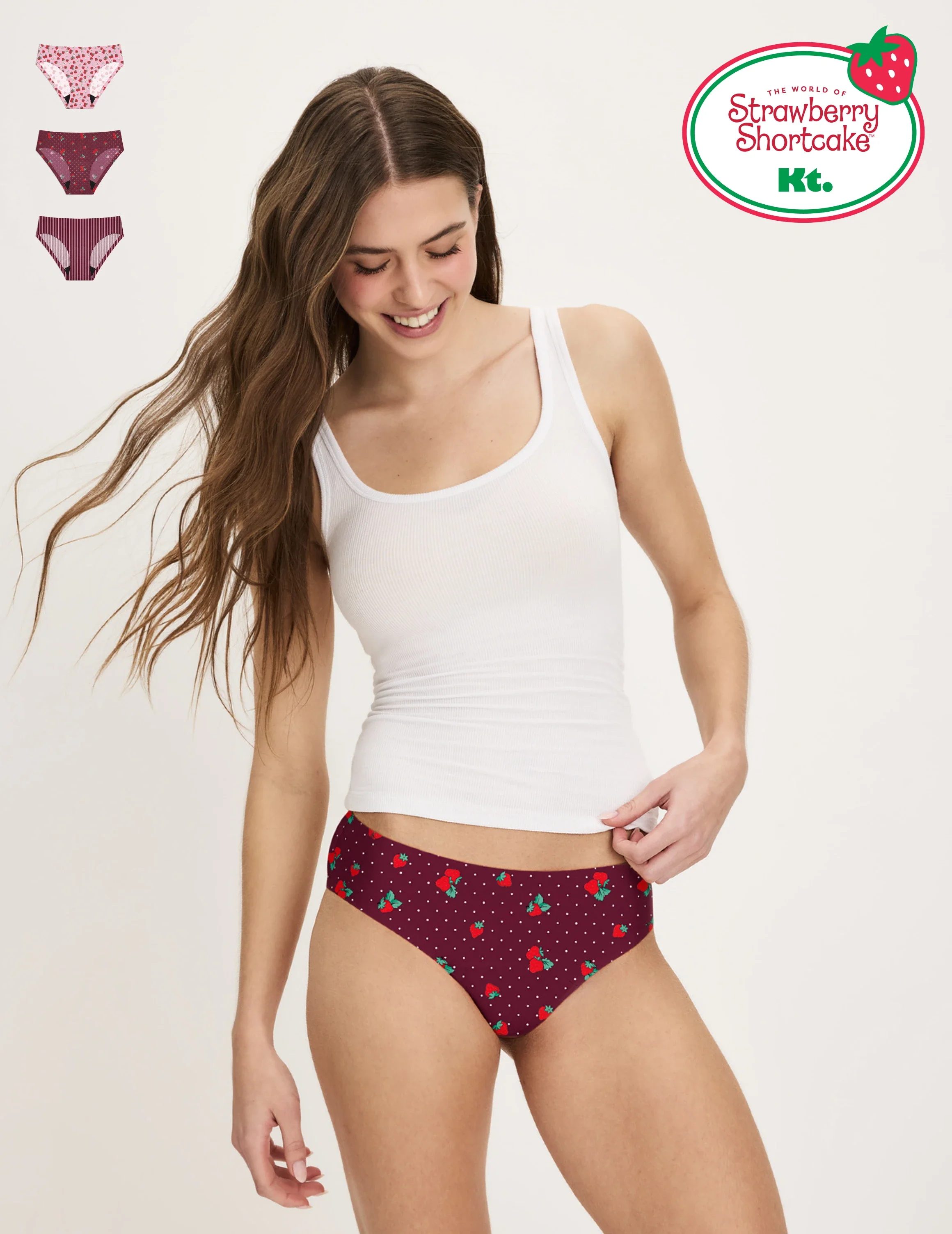 Teen Light Leakproof No-Show Bikini 3-Pack - Image 17