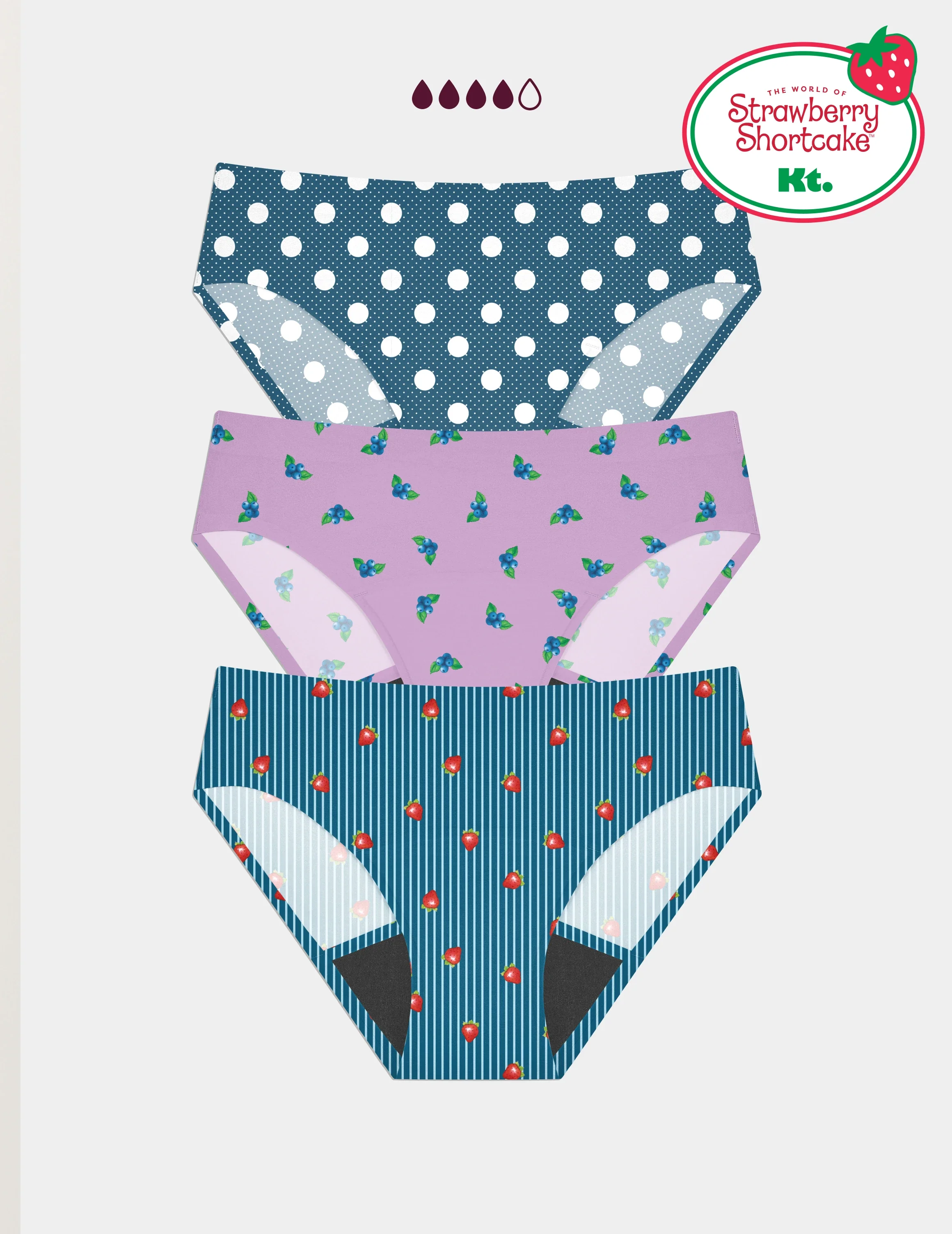 Teen Super Leakproof® No-Show Bikini 3-Pack - Image 23
