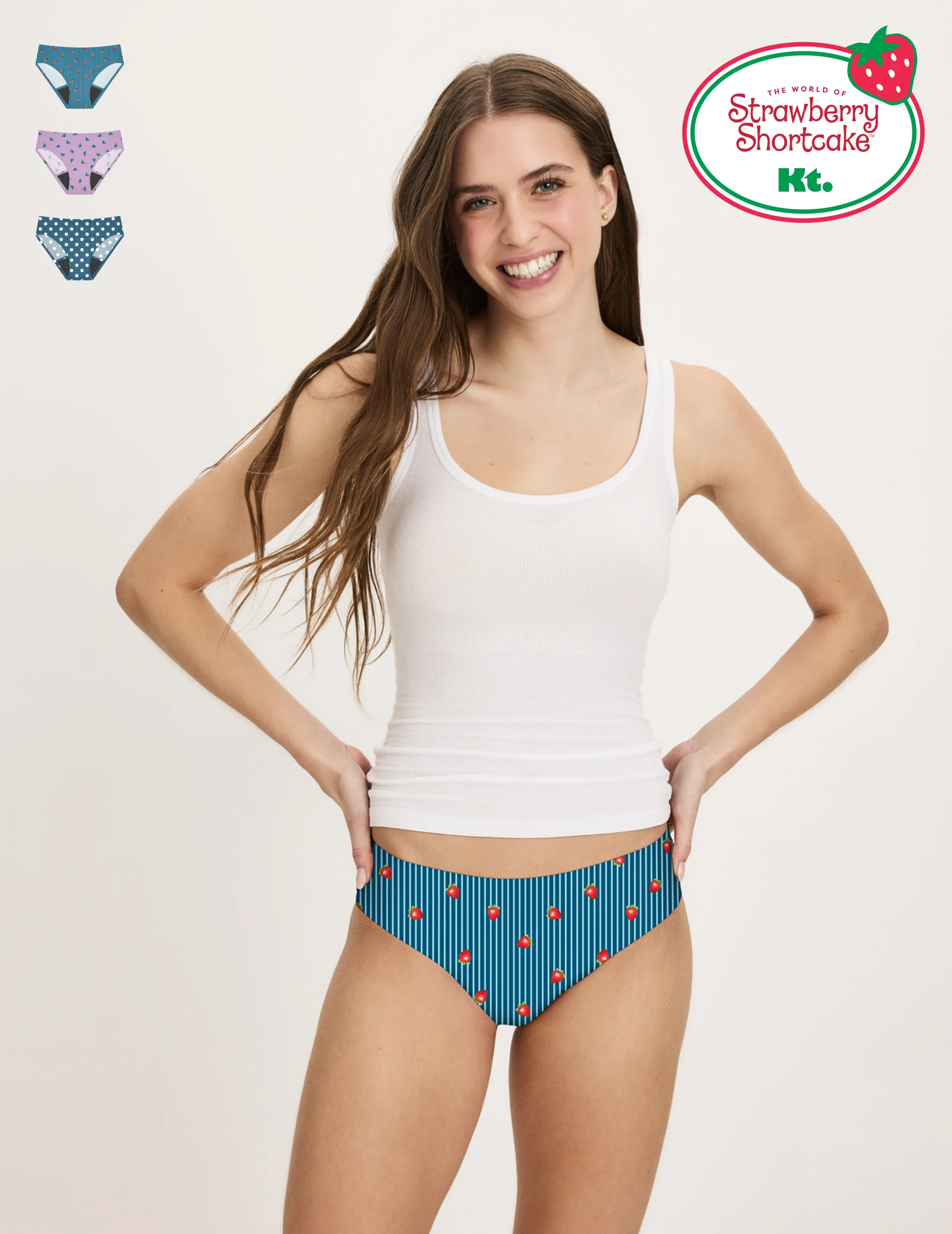 Teen Super Leakproof® No-Show Bikini 3-Pack - Image 22
